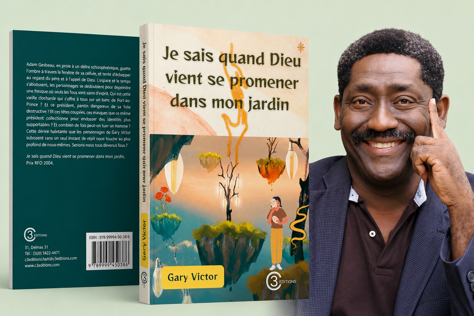 Je sais quand Dieu vient se promener dans mon jardin : le retour d’un texte singulier de Gary Victor à Livres en folie